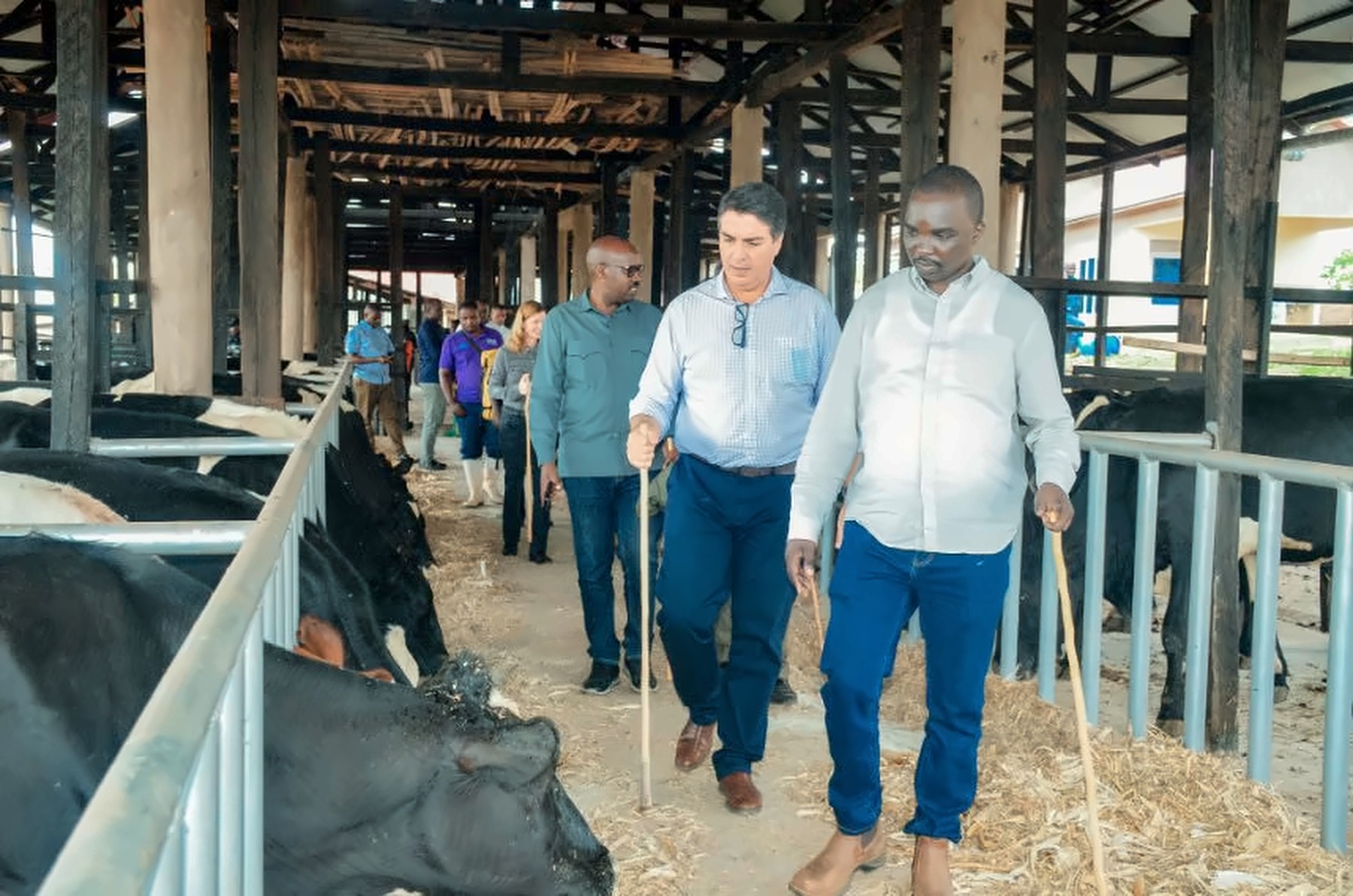 PSF Eastern Province, Inyange Industries and Brazilian Dairy Expert Explore Opportunities to Boost Rwanda’s Dairy Sector